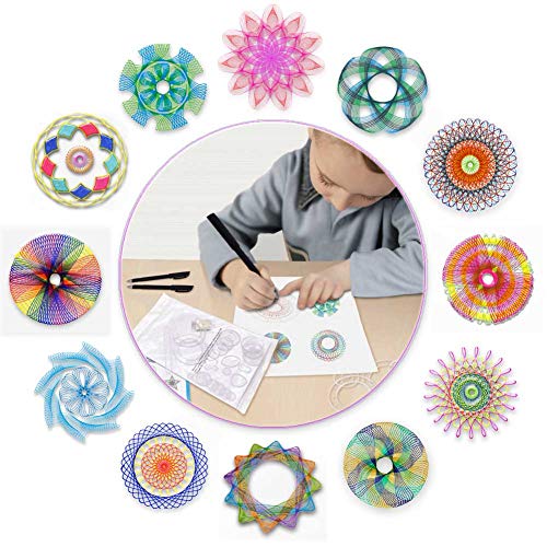 MC CHENMEI® Espirógrafo Deluxe Set Juguetes educativos Juguetes espirógrafo Conjunto de Dibujos para Adultos Spirograph