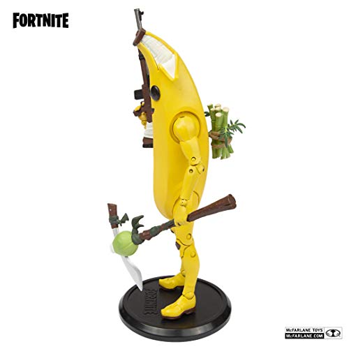 McFarlane- Epic Games Collection Fortnite Figura de Acción Peely, Multicolor (10726-5)