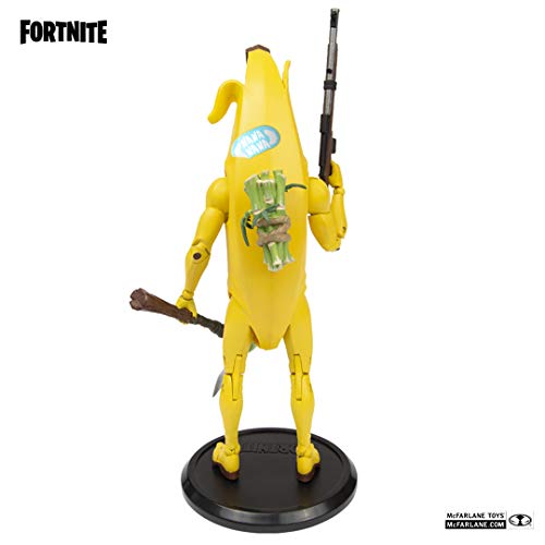 McFarlane- Epic Games Collection Fortnite Figura de Acción Peely, Multicolor (10726-5)