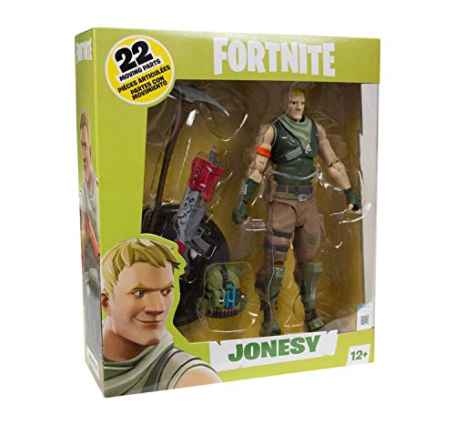 McFarlane - Fortnite Figura Jonesy, multicolor, talla única (McFarlane 10612-1)