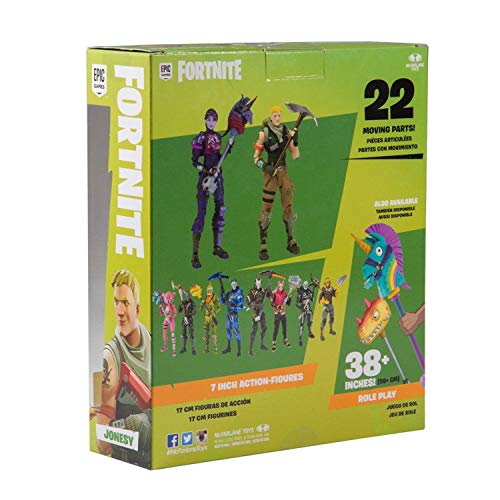 McFarlane - Fortnite Figura Jonesy, multicolor, talla única (McFarlane 10612-1)