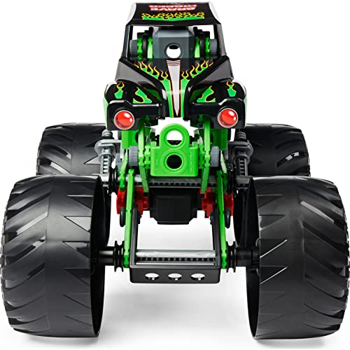 MECCANO- MEC JNR FR GML Junior, Kit de construcción Oficial Jam Tumger Monster Truck Stem con Motor de tracción, Juguetes para niños a Partir de 5 años (Spin Master 6060171)