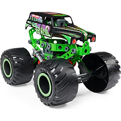 MECCANO- MEC JNR FR GML Junior, Kit de construcción Oficial Jam Tumger Monster Truck Stem con Motor de tracción, Juguetes para niños a Partir de 5 años (Spin Master 6060171)