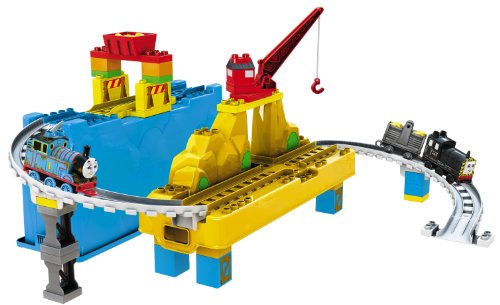 Mega Bloks - 10519U - Set de construcción - Día Thomas Ocupado en la cantera