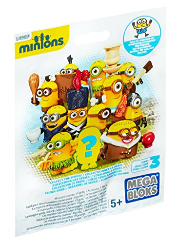 Mega Bloks - Gru - Mini Figura Minion de la Película (varios modelos) , color/modelo surtido