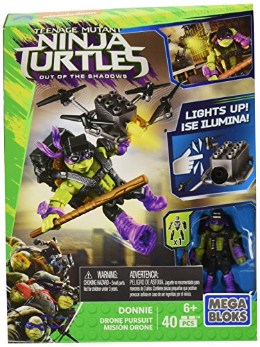 Mega Bloks Ninja Tortuga Fuera de Las Sombras - zánganos utilizan Donnie