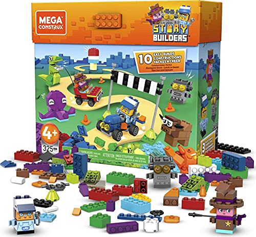 Mega Construx- Gran Conjunto de Story Builders definitivos, Multicolor (Mattel GRG42)