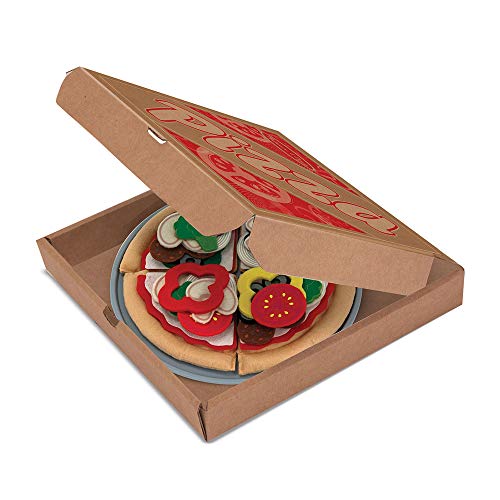 Melissa & Doug- Alimentos de Fieltro, Pizza (13974)