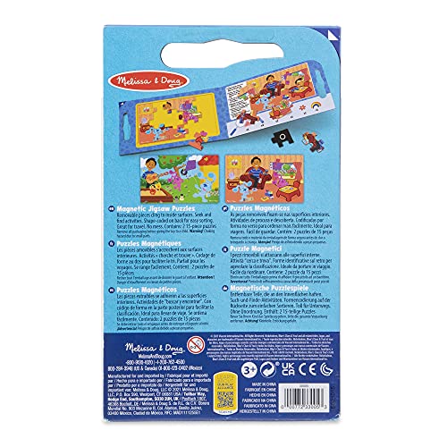 Melissa & Doug- Blue's Clues & You Puzzle magnetici, Multicolore, 33005