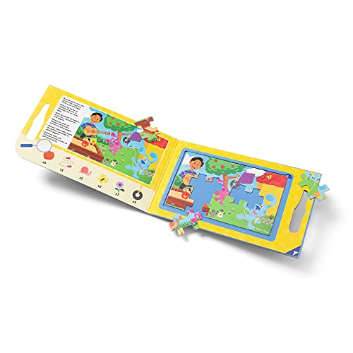 Melissa & Doug- Blue's Clues & You Puzzle magnetici, Multicolore, 33005