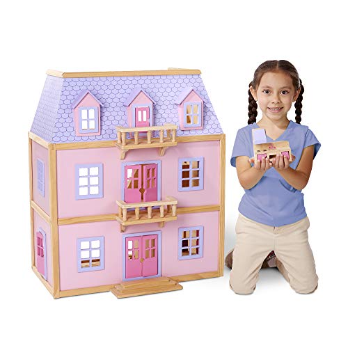 Melissa & Doug - Casa de muñecas de Madera de Varios Pisos (14570)