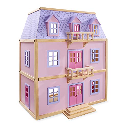 Melissa & Doug - Casa de muñecas de Madera de Varios Pisos (14570)