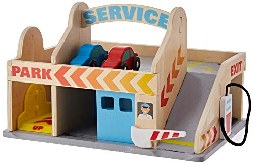 Melissa & Doug - Estación de Servicio y Garaje de estacionamiento (19271)