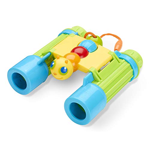 Melissa & Doug- Giddy Buggy Binoculars Prismáticos, Multicolor (6091)