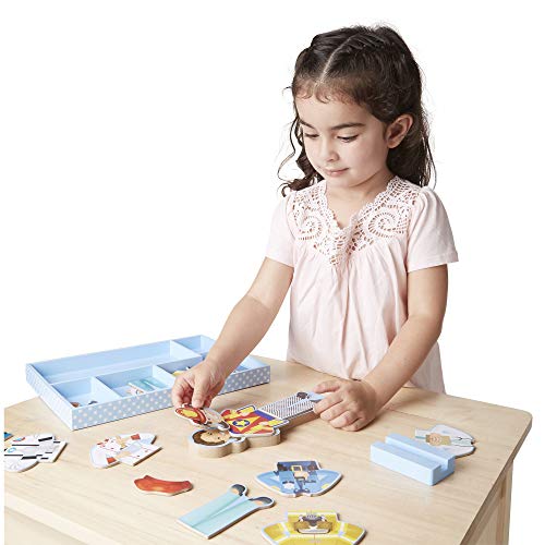 Melissa & Doug- Julia Juego de Disfraces Magnéticos, Multicolor (15164)