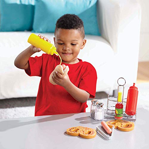 Melissa & Doug Let's Play House! Condiment Set - Juegos de rol (Cocina y comida, Estuche de juego, 3 año(s), 5 año(s), 203,2 mm, 165,1 mm)