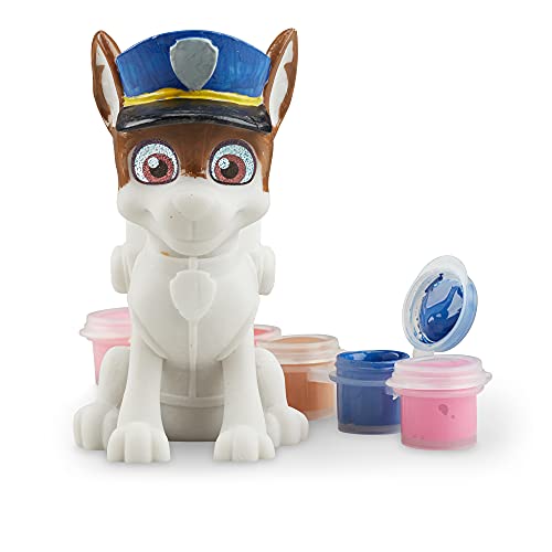 Melissa & Doug, PAW Patrol, Kit per Lavori Creativi - 3 Statuine Decora il Tuo Cucciolo