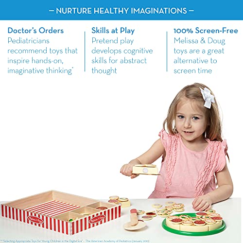 Melissa & Doug - Pizza de Madera (10167)