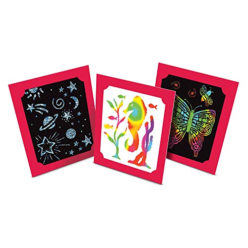 Melissa & Doug- Scratch Art Deluxe Combo Set Lujo con Suministros, Multicolor (5981) , color/modelo surtido