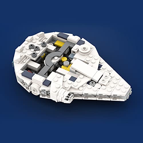 MERK Técnica, modelo Milenario Falcon MOC-63888, 384 piezas, juguete de construcción compatible con el Halcón Milenario de Lego Star Wars