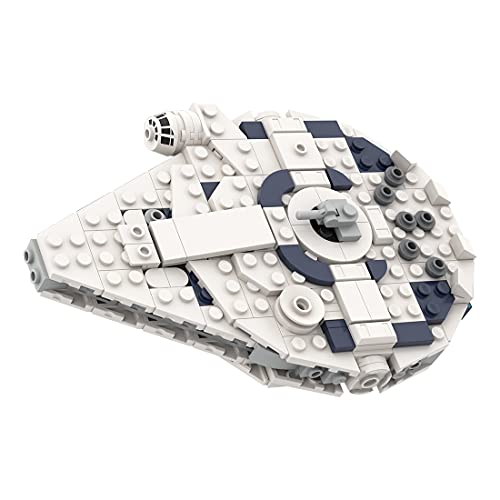 MERK Técnica, modelo Milenario Falcon MOC-63888, 384 piezas, juguete de construcción compatible con el Halcón Milenario de Lego Star Wars