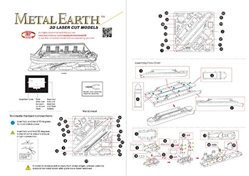 Metal Earth Titanic 5257- Juego de construcción , color/modelo surtido