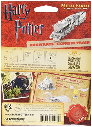 Metal Earth Tren Expresso Hogwarts, Harry Potter Series (Fascinations MMS440)