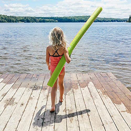 MEYENG Churro Hueco De Natación Hecho De Espuma, Verano Al Aire Libre Piscina Fiesta Juguetes De Playa, Ayudas De Natación para Adultos Niños, Ideal para Natación, Rehabilitación, Palo De Flotador