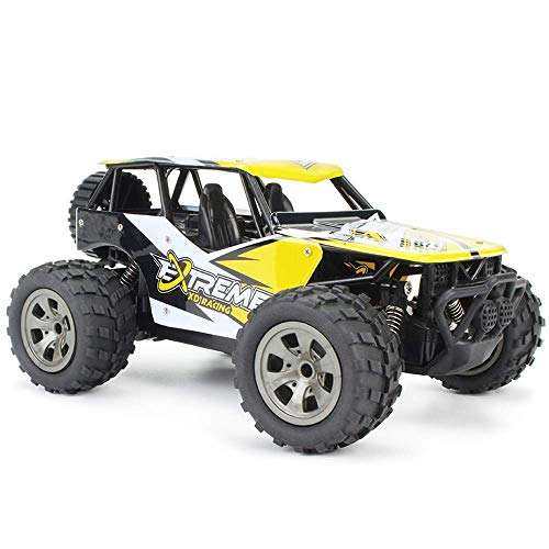 Mi primer auto con control remoto, 2.4 GHz Radio Control 4WD Buggy Escalada 20Km H Vehículo Batería recargable Todo terreno RC Coche Suspensión independiente Camión todoterreno impermeable para niños