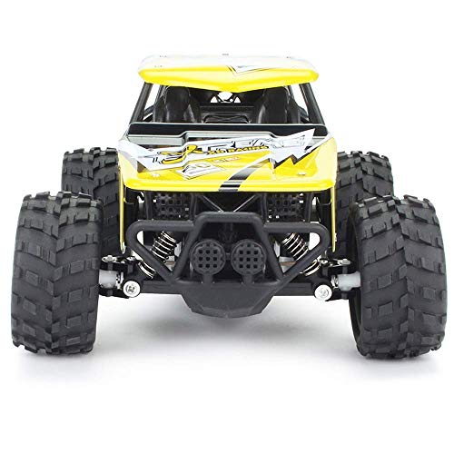 Mi primer auto con control remoto, 2.4 GHz Radio Control 4WD Buggy Escalada 20Km H Vehículo Batería recargable Todo terreno RC Coche Suspensión independiente Camión todoterreno impermeable para niños