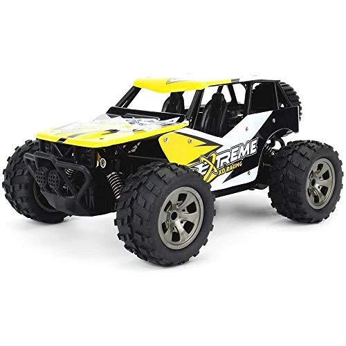 Mi primer auto con control remoto, 2.4 GHz Radio Control 4WD Buggy Escalada 20Km H Vehículo Batería recargable Todo terreno RC Coche Suspensión independiente Camión todoterreno impermeable para niños