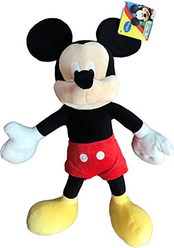 Mickey Mouse 30cm Muñeco Peluche Super Soft Raton Disney Junior Mickey Mouse Club House Alta Calidad