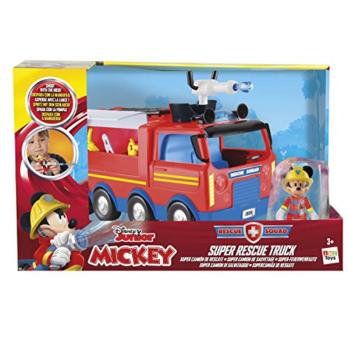 Mickey Mouse- Camión Super Rescue de Mickey – Disney (IMC Toys 186286)