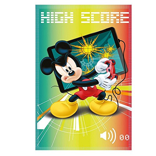 Mickey Mouse High Score | Manta Polar Infantil | 100 x 140 cm | Disney Blanket