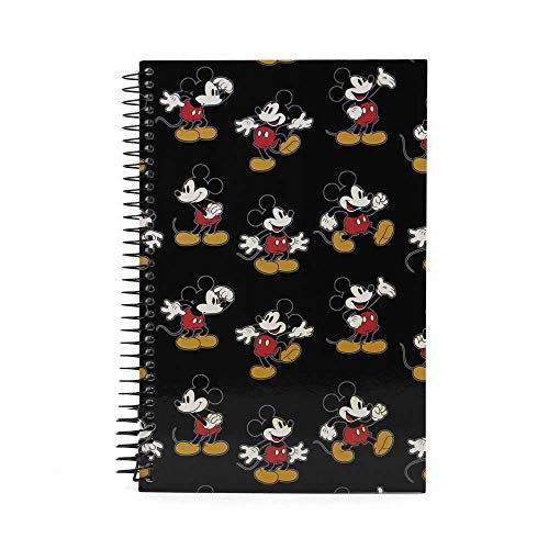 Mickey Mouse- Moving Bloc de Notas, Color Negro (Karactermanía 35084)