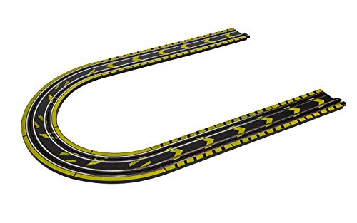 Micro Scalextric- Paquete de extensión de Pista: Rectos y Curvas. (Hornby Hobbies G8045)