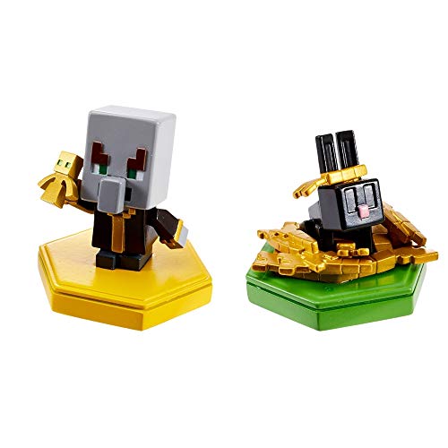 Minecraft Boost Pack de 2 Minifiguras Evoker y Rabbit (Mattel GKT44)