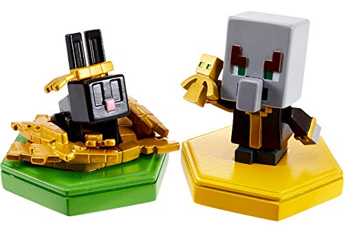 Minecraft Boost Pack de 2 Minifiguras Evoker y Rabbit (Mattel GKT44)