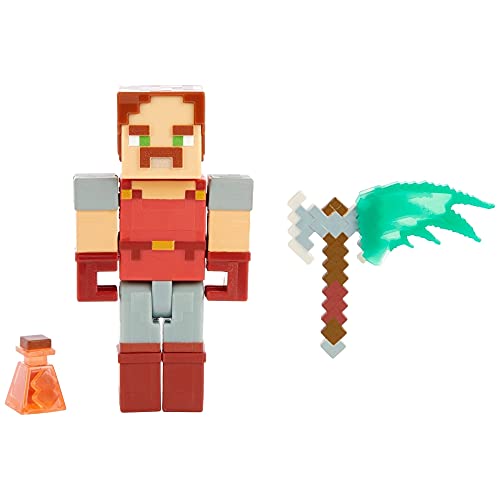 Minecraft Dungeons figura de juguete de 8cm Hal (Mattel GNC28)