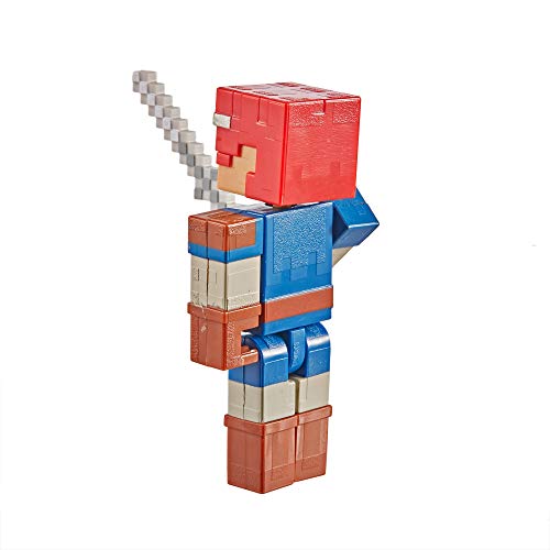 Minecraft Dungeons Figura de Juguete de 8cm Valorie (Mattel GNC24)