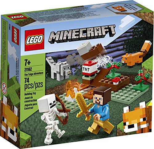 Minecraft Lego The Taiga Adventure 21162 | 74 Piece Building Kit