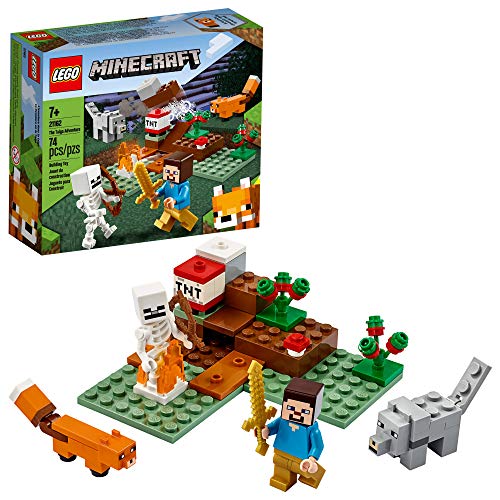 Minecraft Lego The Taiga Adventure 21162 | 74 Piece Building Kit