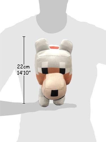 Minecraft - Peluches 30cm Lobo - Calidad soft