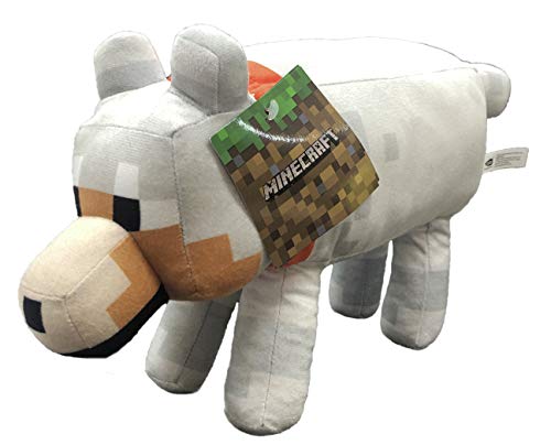 Minecraft - Peluches 30cm Lobo - Calidad soft