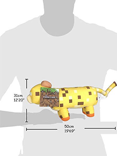 Minecraft - Peluches 30cm Ocelote - Calidad soft