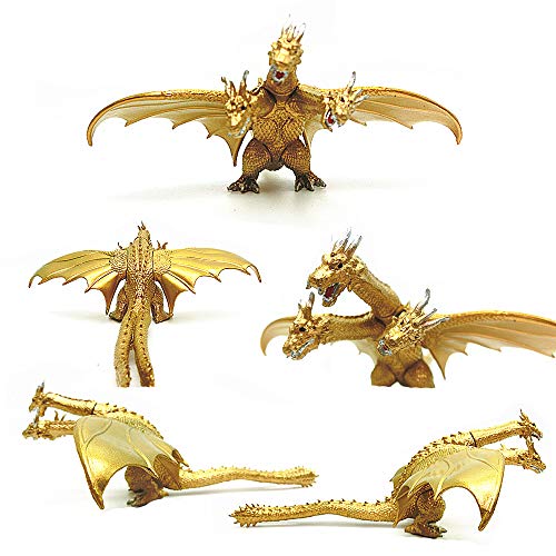 MINGZE 8 Piezas Godzilla Movie Monster Juguetes Modelo, para niños y fanáticos de películas, Series Toys Juego de muñecas Modelo de Dinosaurios realistas