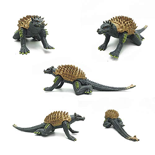 MINGZE 8 Piezas Godzilla Movie Monster Juguetes Modelo, para niños y fanáticos de películas, Series Toys Juego de muñecas Modelo de Dinosaurios realistas