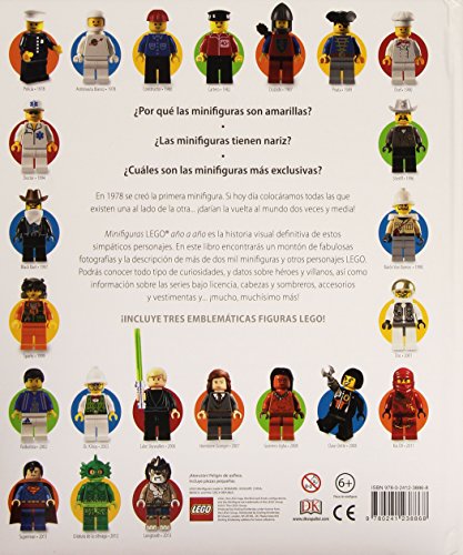 Minifiguras LEGO® año a año: Una historia visual