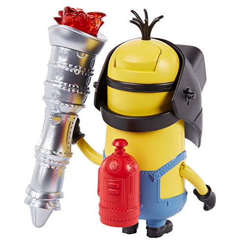 Minions Figuras traviesas Kevin y Lanzallamas ( Mattel GMD91)