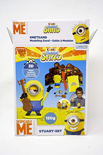 Minis Kreativ - Juego de juguetes Stuart + 60 minipegatinas gratis – Magic Sand Minions